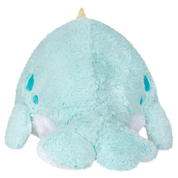 Peluche Squishable – Narval Arctique