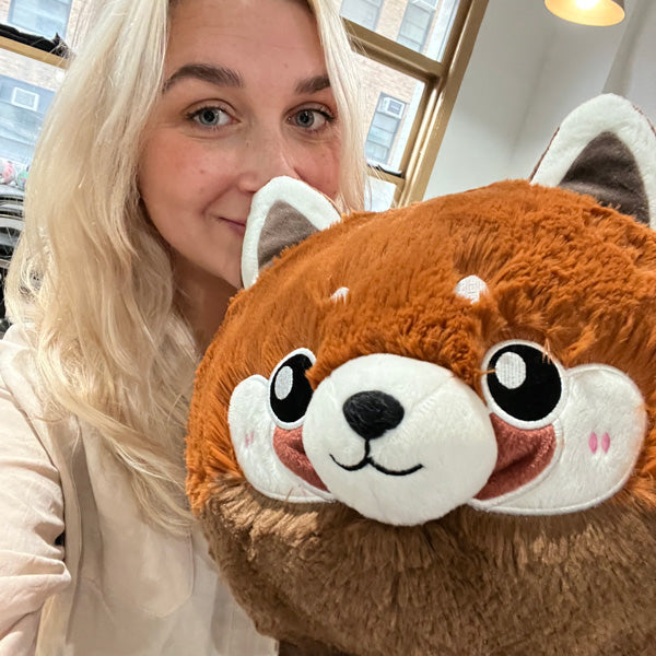 Peluche Squishable – Bébé Panda Roux