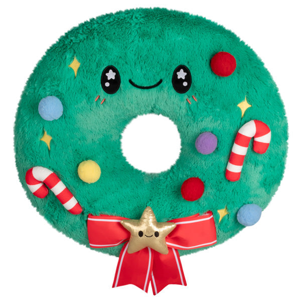 Peluche Squishable – Noël Couronne