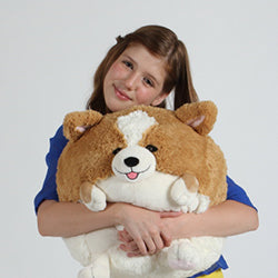 Peluche Squishable – Corgi