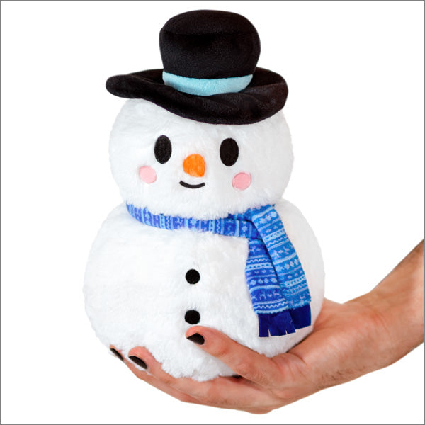 Peluche Mini Squishable – Bonhomme de Neige Mignon