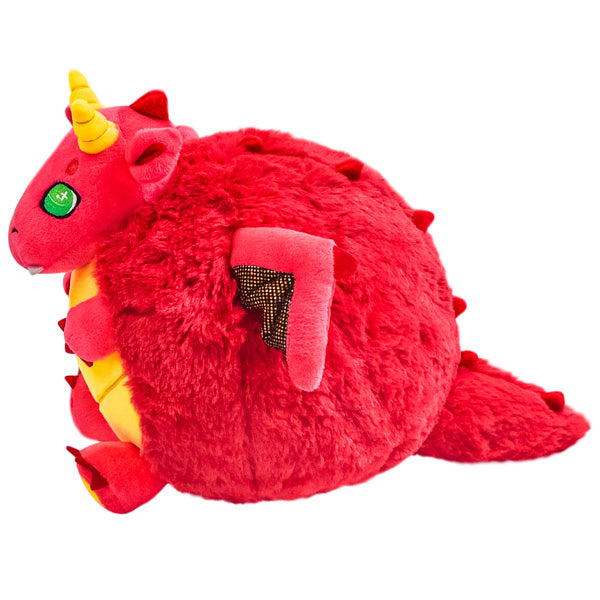 Peluche Mini Squishable – Dragon Rouge