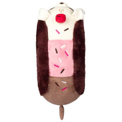 Peluche Squishable – Neapolitan Glace Teckel