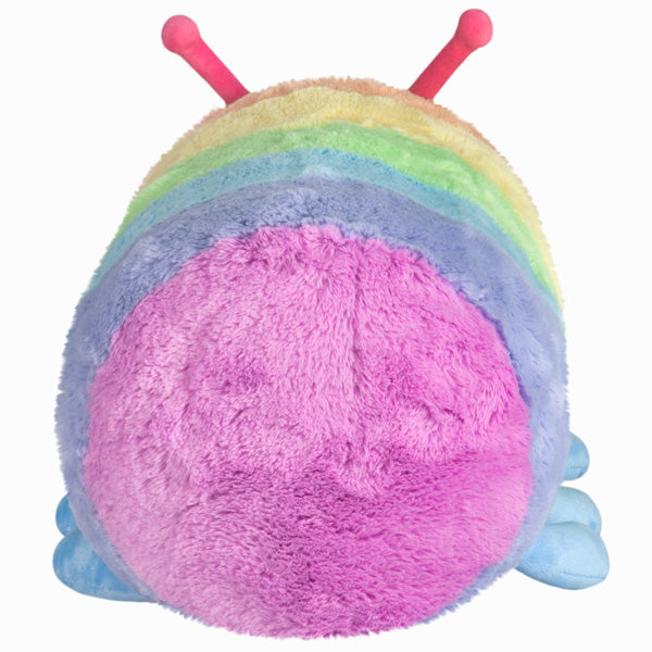 Peluche Squishable – Chenille Arc-en-Ciel