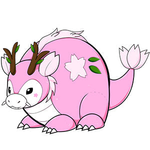 Peluche Squishable – Dragon Sakura