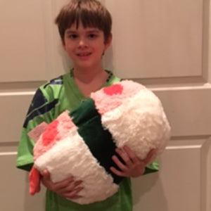 Peluche Comfort Food Squishable – Sushi Crevette
