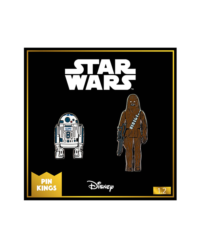 Pin's Star Wars Set 1.2 - R2-D2 et Chewbacca