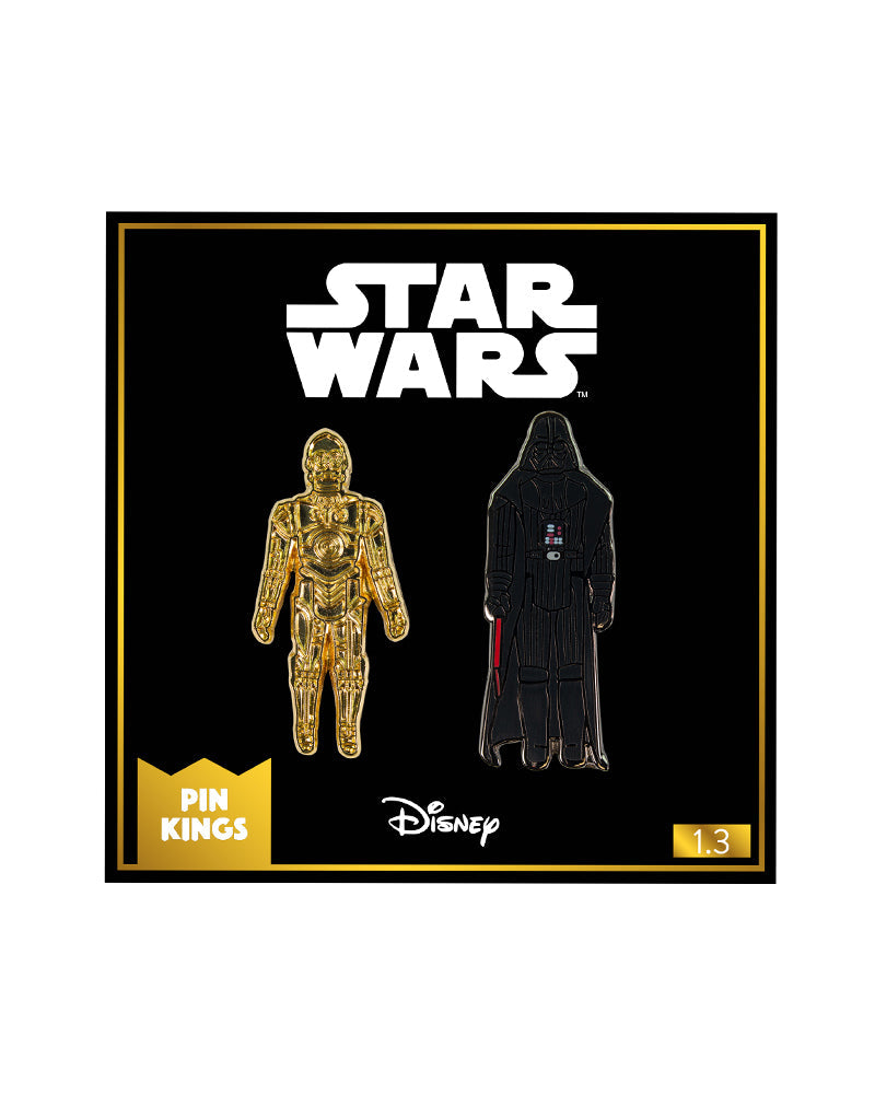 Pin’s Star Wars Set 1.3 - C-3PO et Dark Vador