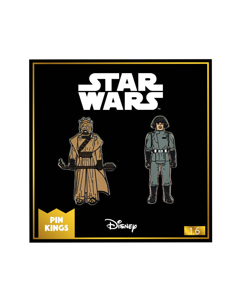 Pin's Star Wars Set 1.6 - Tusken Raider et Technicien impérial de l’Étoile de la Mort