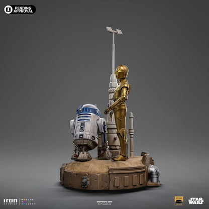 Statue C-3PO and R2-D2 - Star Wars - Art Scale 1/10