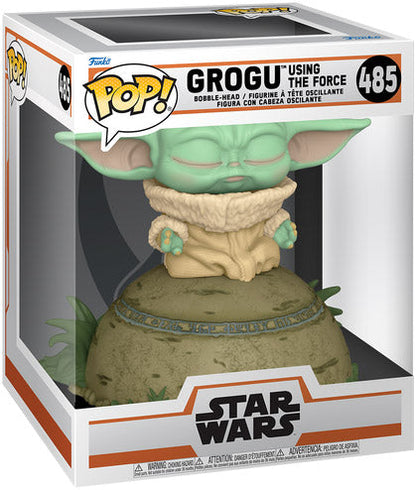 Pop! Deluxe Grogu utilisant la Force