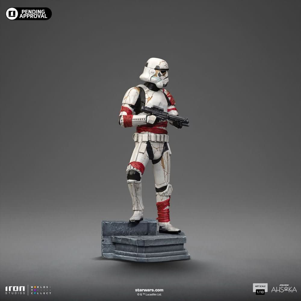 Night Trooper Statue - Star Wars: Ahsoka Series - Art Scale 1/10 - Iron Studios