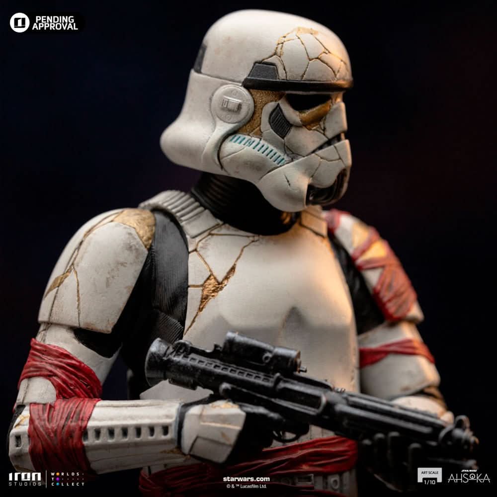 Night Trooper Statue - Star Wars: Ahsoka Series - Art Scale 1/10 - Iron Studios