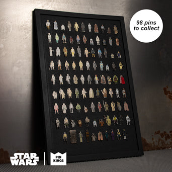 Pin's Star Wars Set 1.38 – Han Solo (in Trench Coat) and Teebo