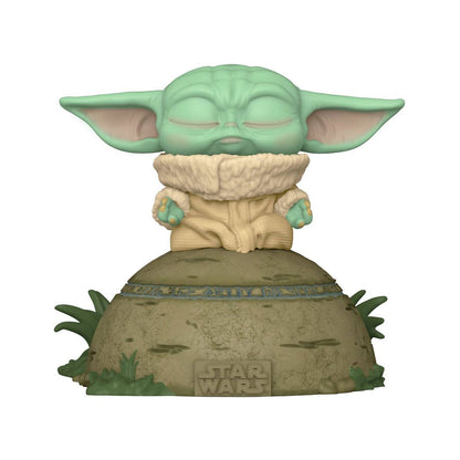 Pop! Deluxe Grogu utilisant la Force