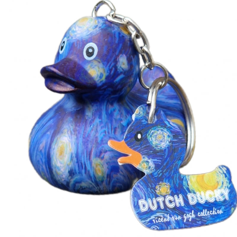 Porte-clés Canard Starry Night Vincent Van Gogh