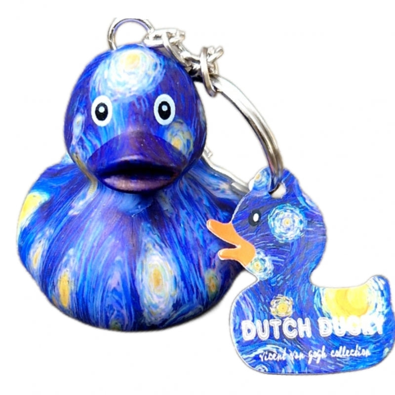 Porte-clés Canard Starry Night Vincent Van Gogh