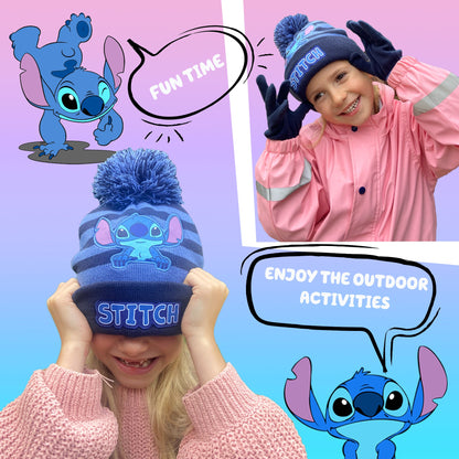 Stitch Hat & Gloves set