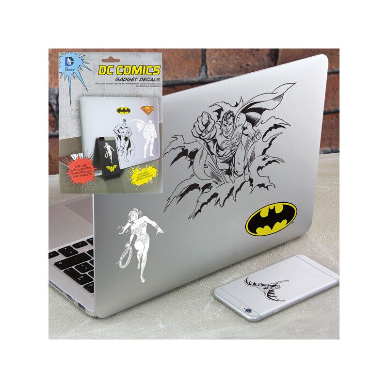 Decalcomanie per gadget DC Comics