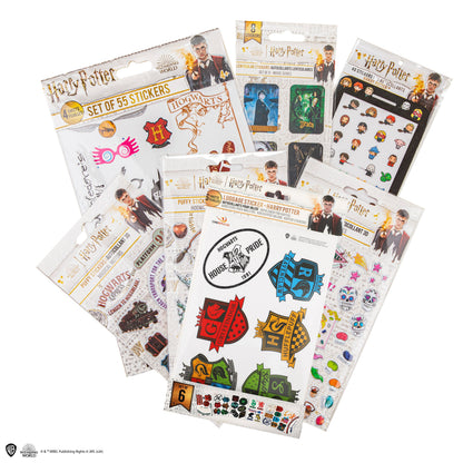 The complete collection of Harry Potter stickers