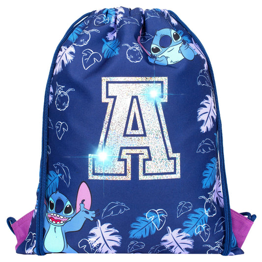 Personalized Drawstring Bags - Stitch