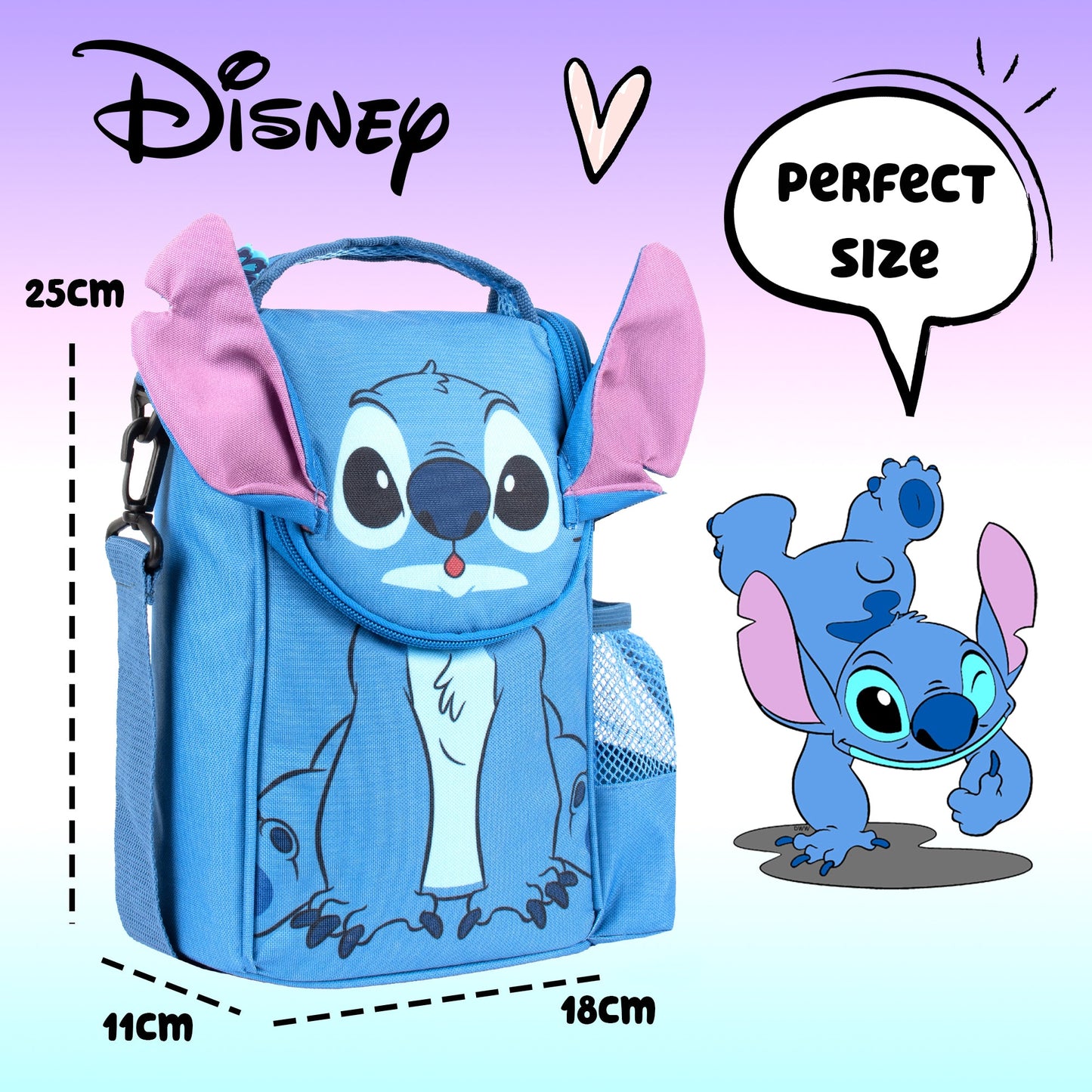 Stitch Sac repas 3D