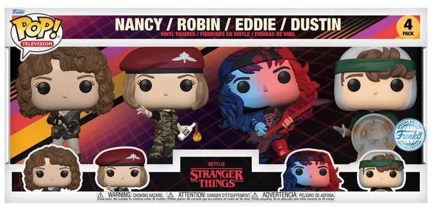 Stranger Things Pop! - 4-PACK (SE)