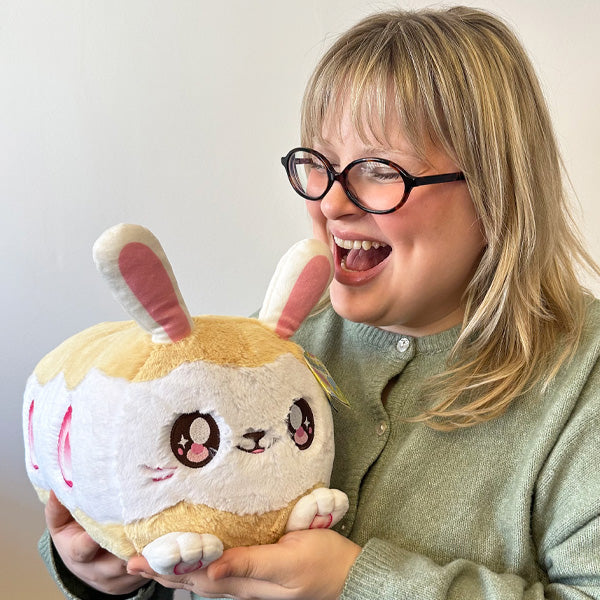 Peluche Toobling – Fraise Sandwich Lapin