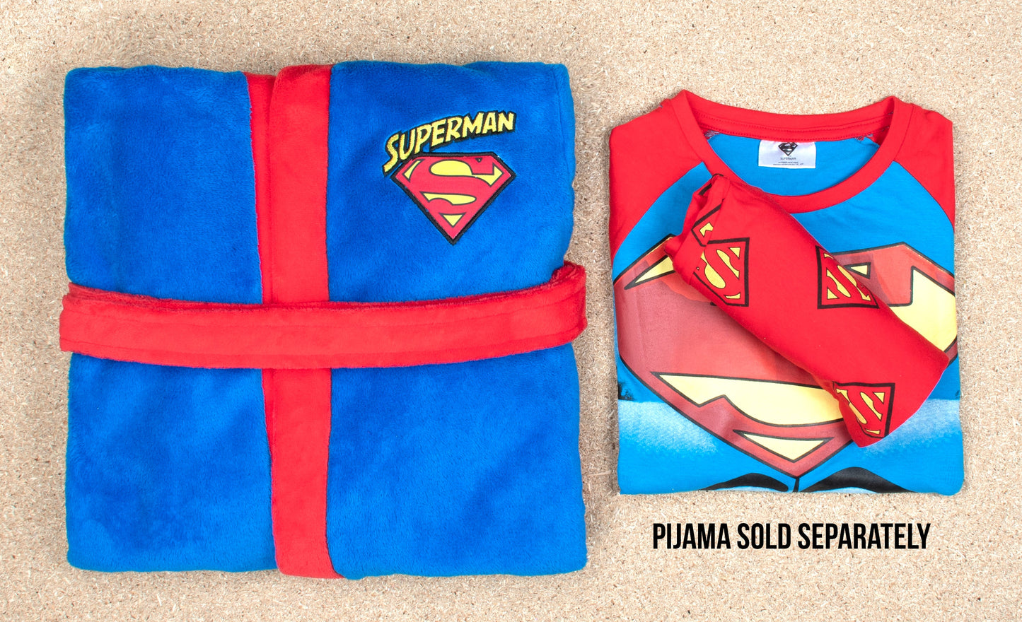 Personalized Kids Superman Robe