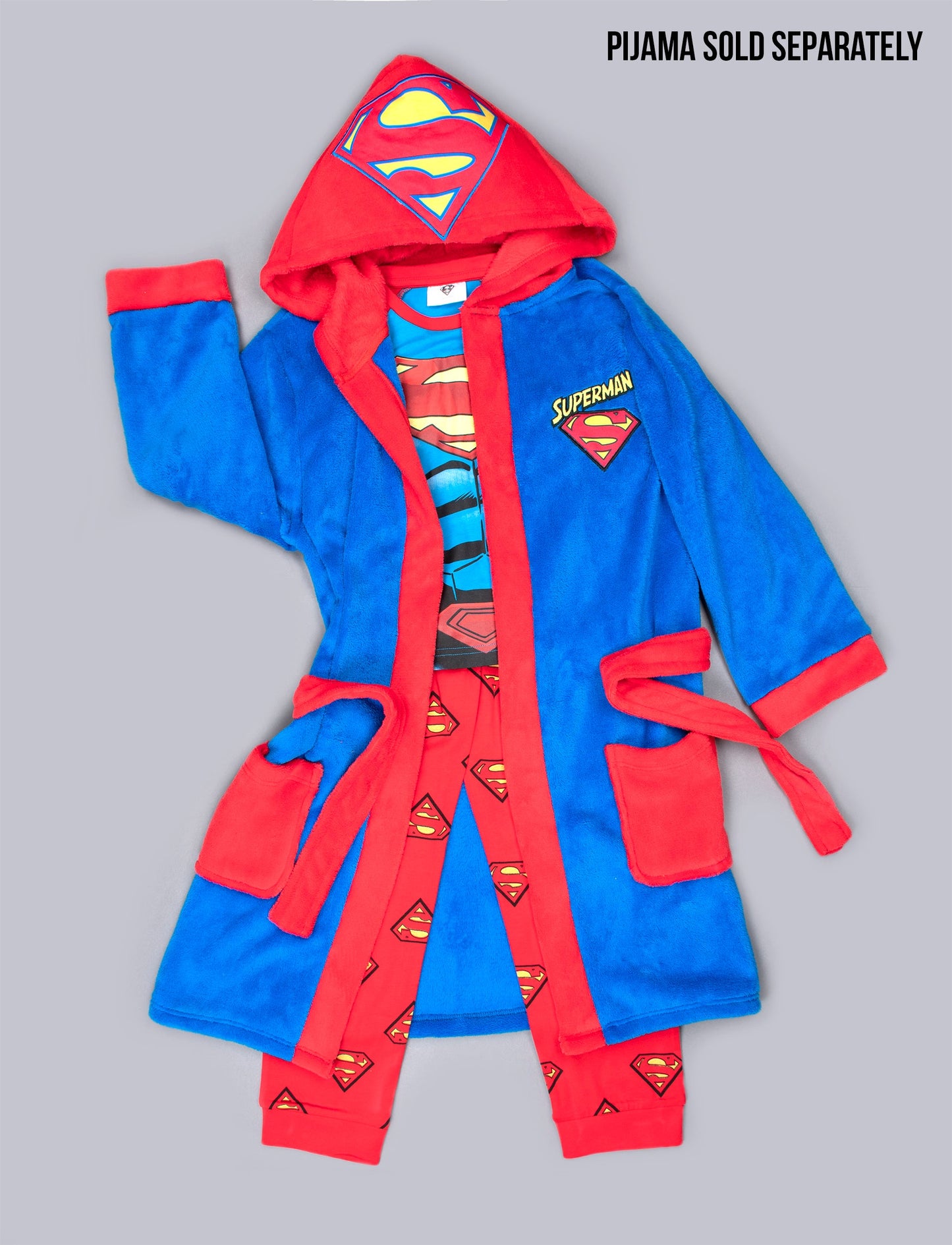 Personalized Kids Superman Robe