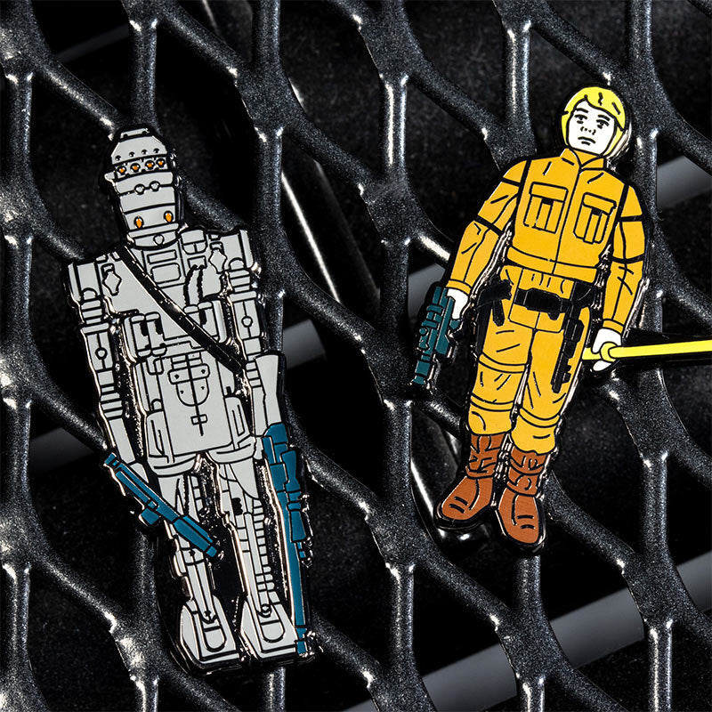 Star Wars Pin Set 1.14 – IG-88 and Luke Skywalker (Bespin Fatigues)