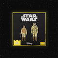 Pin’s Star Wars Set 1.19 – Leia (tenue de Hoth) et Commandant rebelle