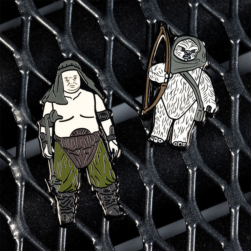Pin's Star Wars Set 1.40 – Gardien du Rancor et Lumat