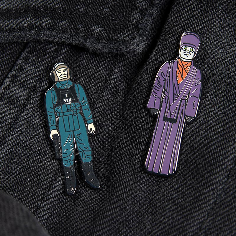 Pin's Star Wars Set 1.48 – A-Wing Pilot and Imperial Dignitary