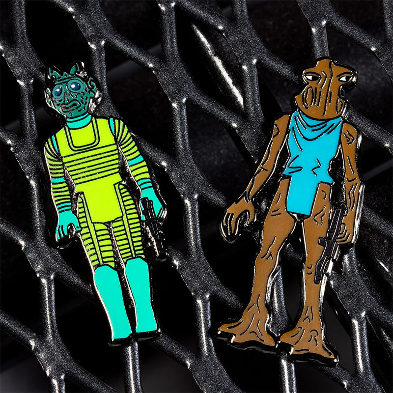 Pin's Star Wars Set 1.7 - Greedo et Momaw Nadon