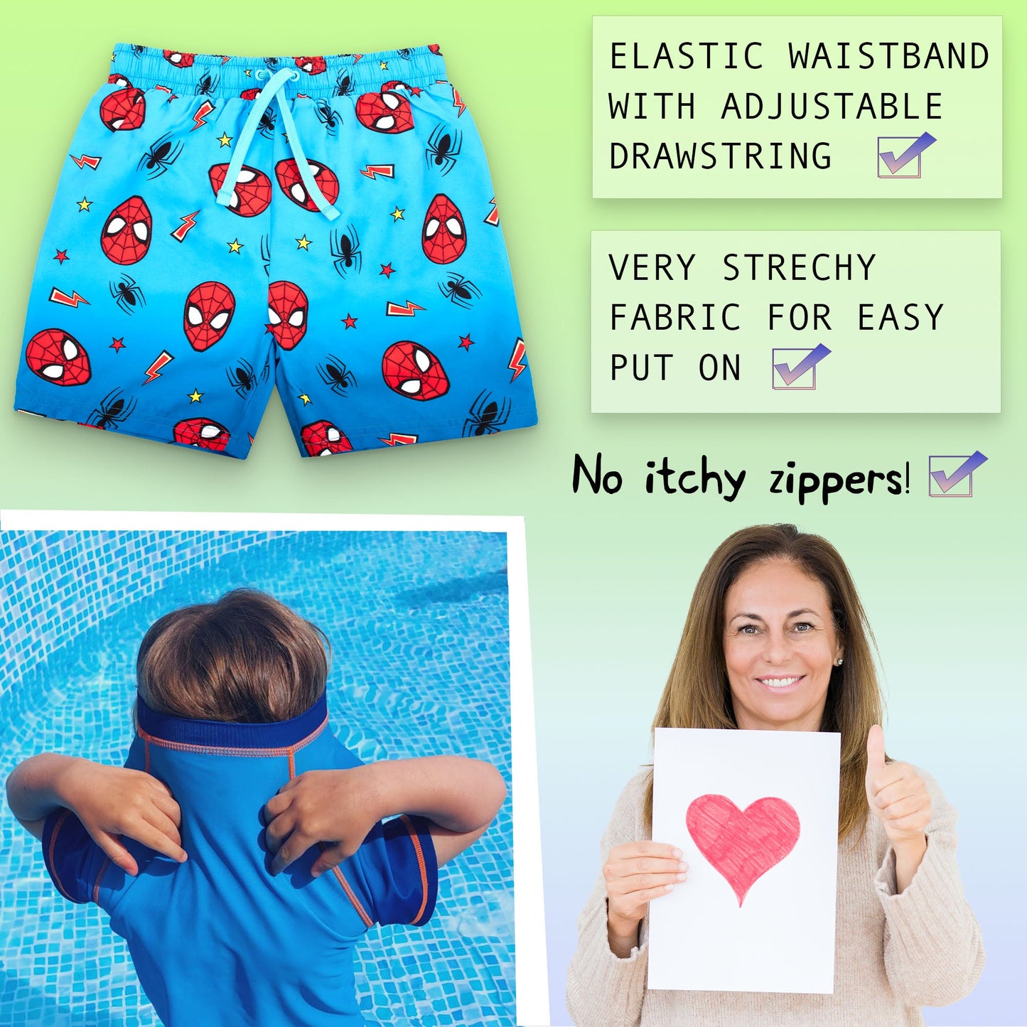 Swim Set – Spider-Man