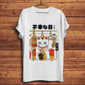 T-shirt Chat Chanceux Metro