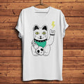 T-shirt Chat Chanceux Rock