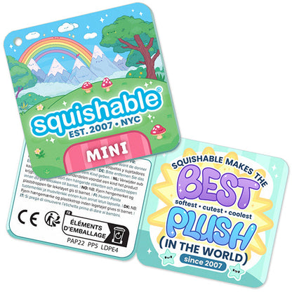 Mini Peluche Squishable – Bébé Pieuvre Bleue