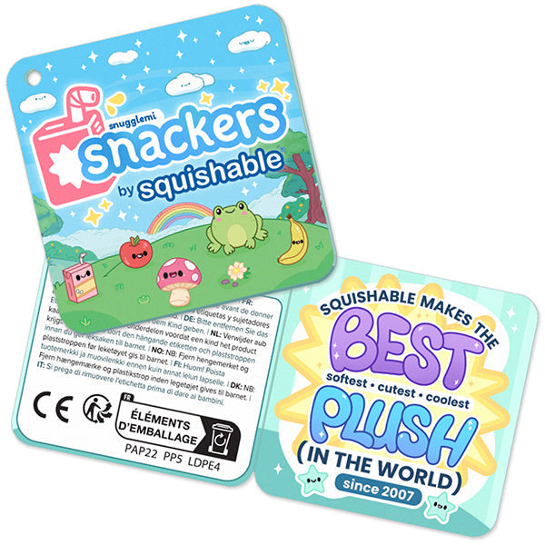 Peluche Snacker Squishable – Lucane Vert S1E2