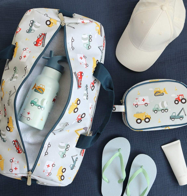 Sac de voyage enfant - Véhicules – vue 2 – A Little Lovely Company