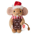 Peluche Souris de Noël avec Pain d’Épices – 11 cm