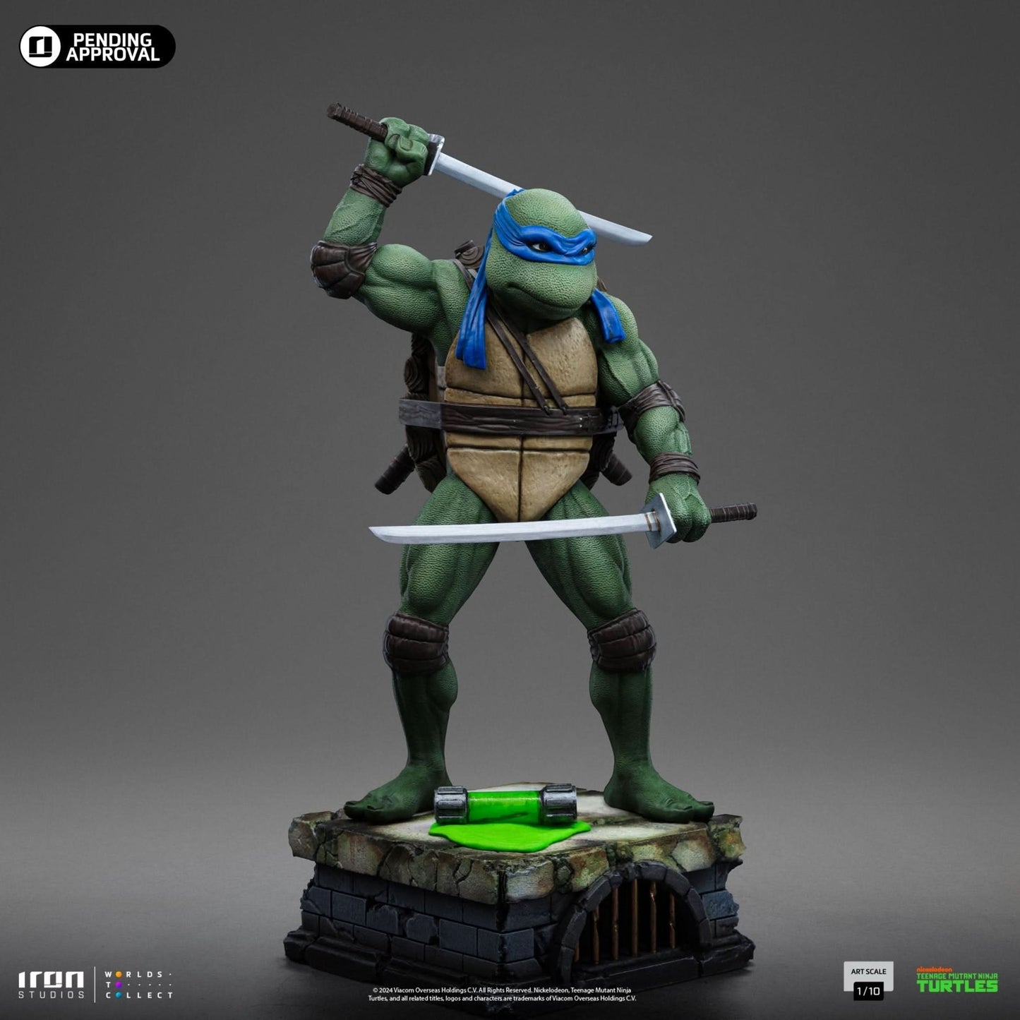 Statue Leonardo - TMNT Movie - Art Scale 1/10 - Teenage Mutant Ninja Turtles