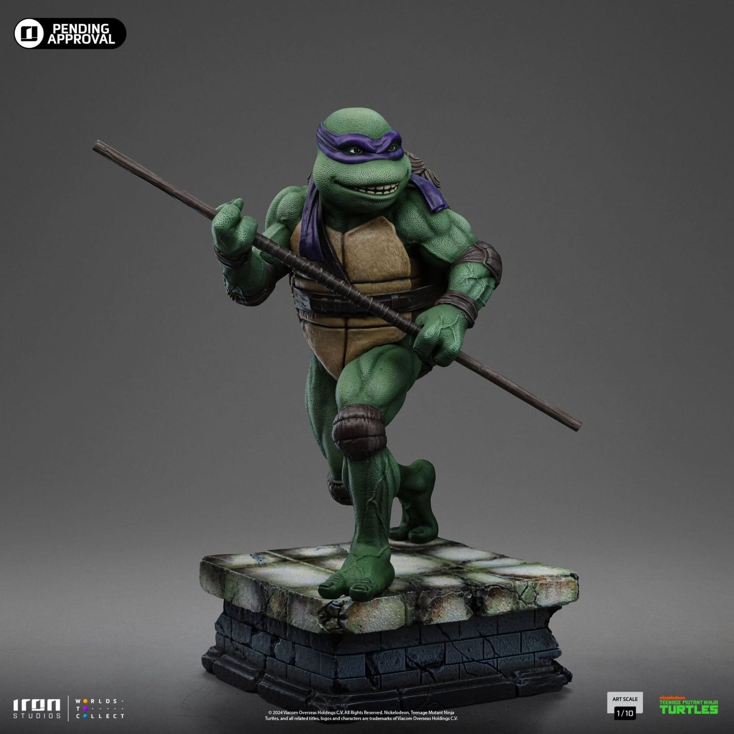 Donatello Statue - TMNT Movie - Art Scale 1/10 - Iron Studios