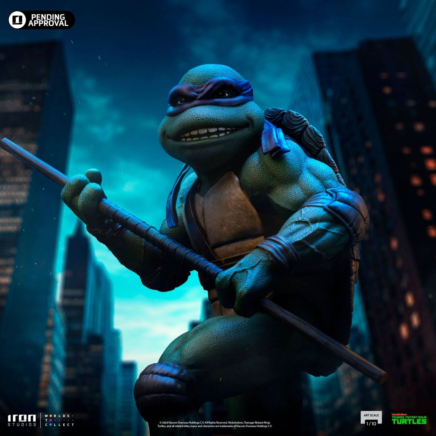 Donatello Statue - TMNT Movie - Art Scale 1/10 - Iron Studios