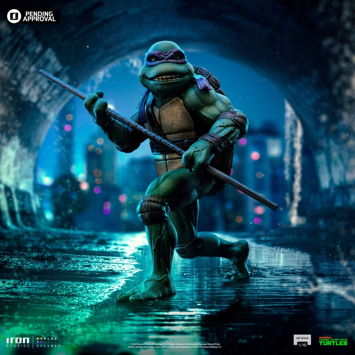 Donatello Statue - TMNT Movie - Art Scale 1/10 - Teenage Mutant Ninja Turtles