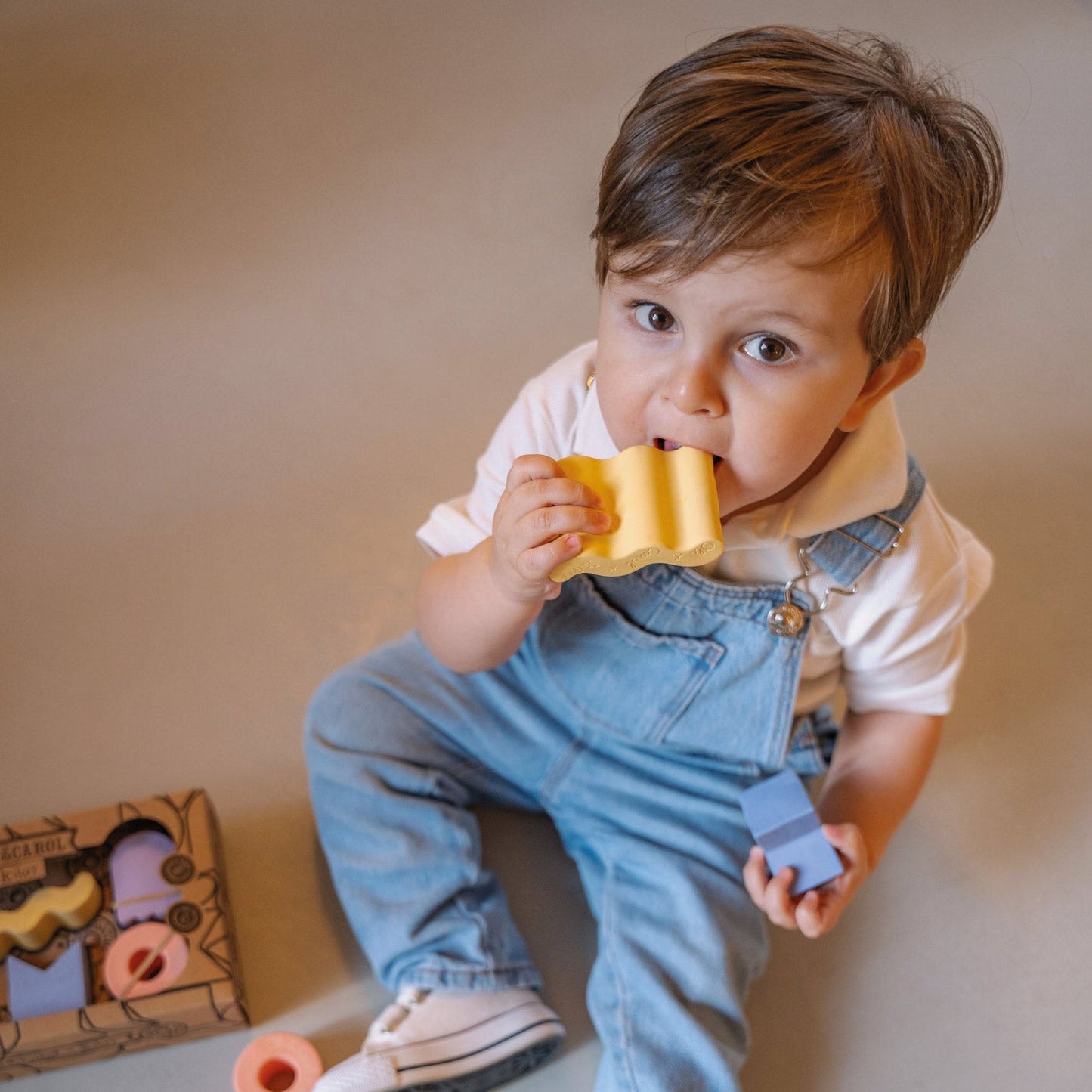 3 figures géométriques blocs à empiler bébé étoile