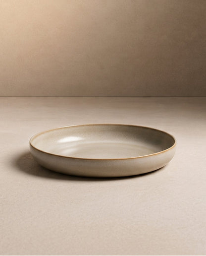 Terra Porcelanic Assiette à pâtes en grès 22 cm