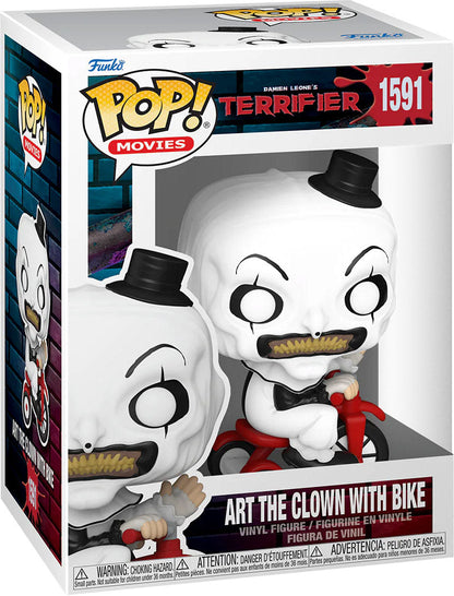 Pop! Art the Clown with tricycle 