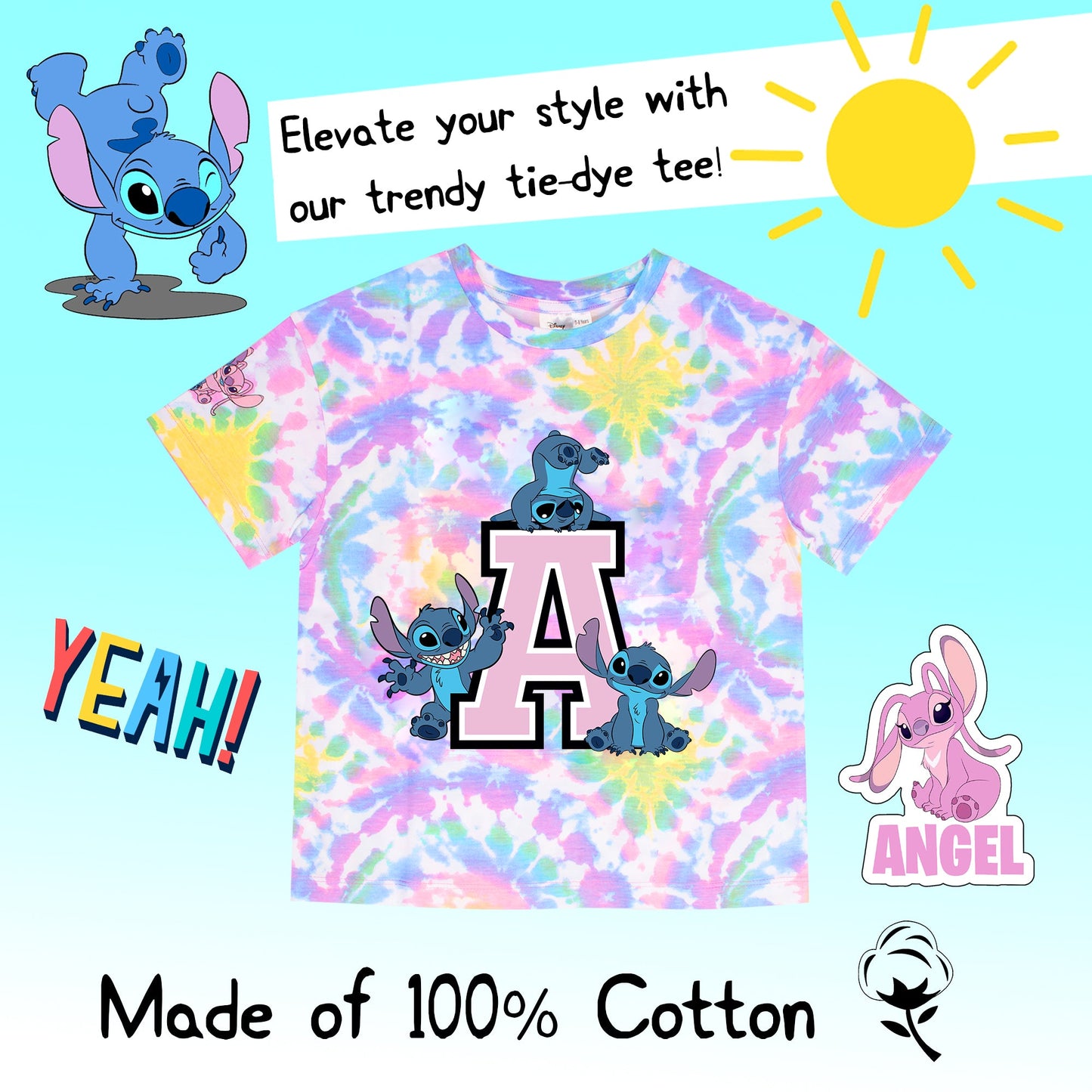 T-shirt – Stitch Tie Dye